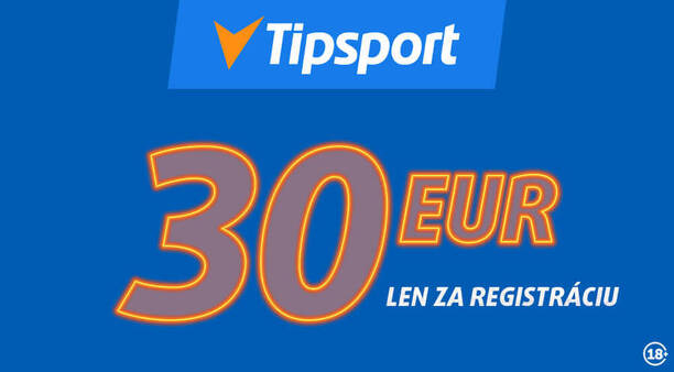 Tipsport bonus za registráciu