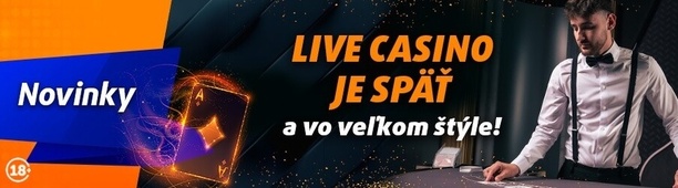 Tipsport Live kasíno