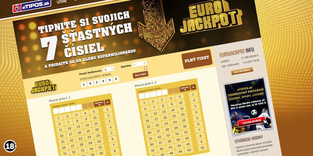 Eurojackpot Slovensko