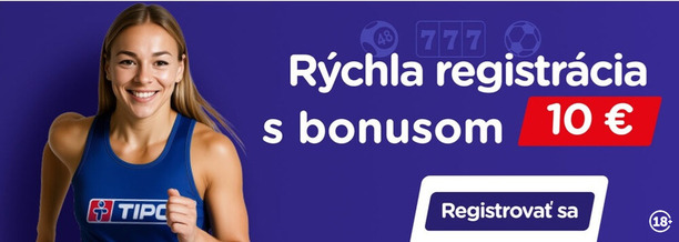 TIPOS vám dá 10 eur iba za založenie účtu