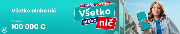 Hlavná výhra vo VŠETKO ALEBO NIČ
