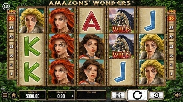 Amazon´s Wonders hrací automat