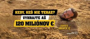 Eurojackpot o 120 miliónov eur je realitou Eurojackpot o 120 miliónov eur je realitou