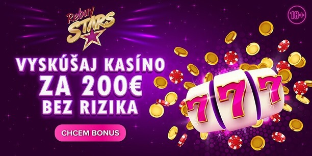 Recenzia online kasína Rebuy Stars