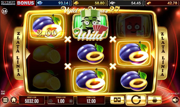 Výlet do Vegas 27 v online casine Sazka Hry