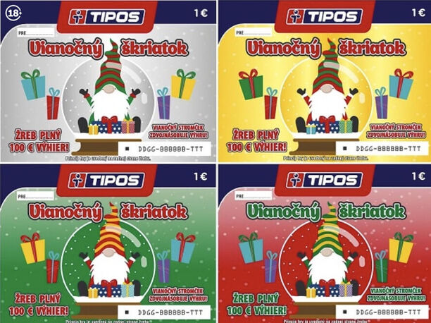 TIPOS Vianočný škriatok