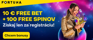 Fortuna registračný bonus