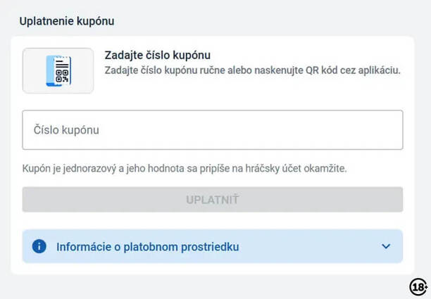 Tipsport kupón – online dobitie
