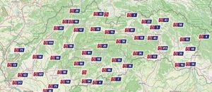 Predajné miesta Tipos mapa