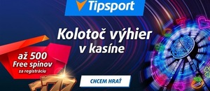 Kolotoč výhier v Tipsporte