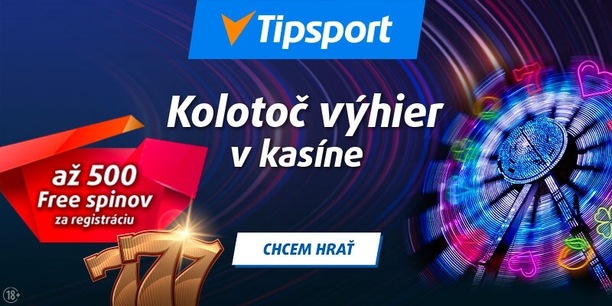 Kolotoč výhier v&nbsp;Tipsporte