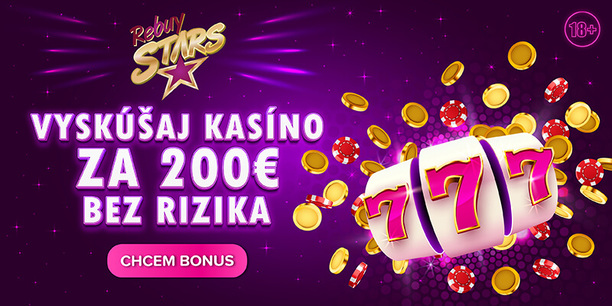 Rebuy Stars online casino vstupný bonus