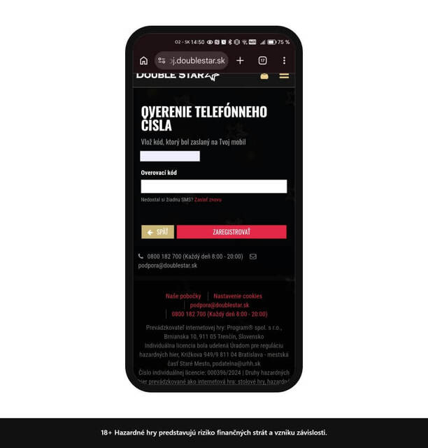 Overenie telefónneho čísla