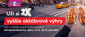 Prémiové žrebovanie EXTRA VÝPLATY